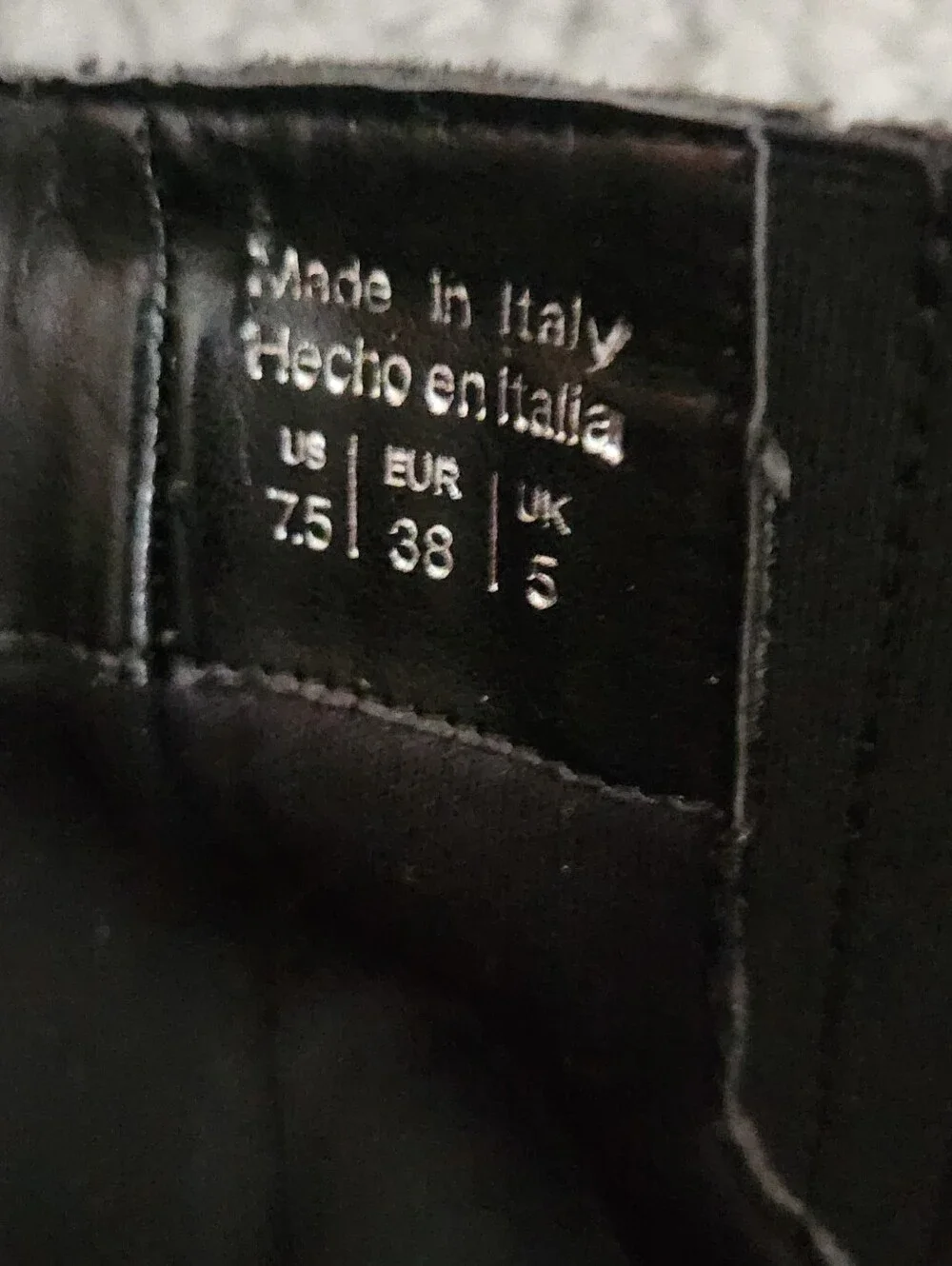 Aldo Black Leather Boots